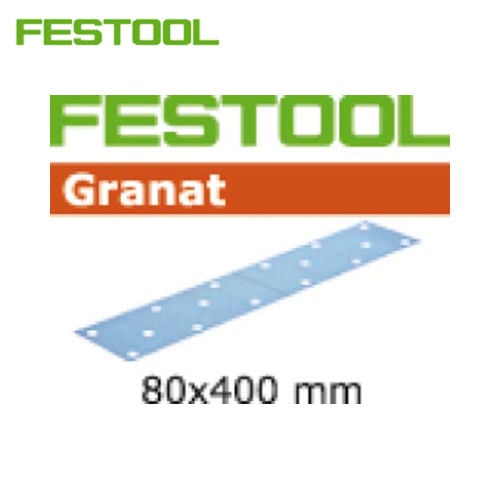 Abrasive sheet STF 80x400 P240 GR/50