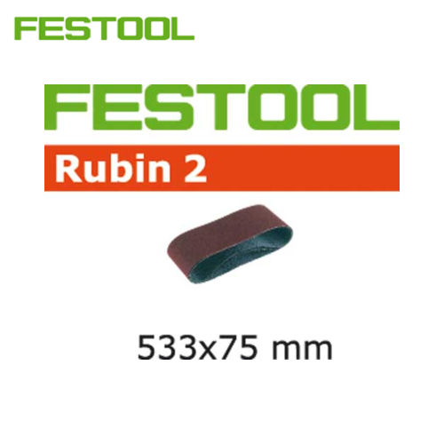 Abrasive belt L533X 75-P80 RU2/10